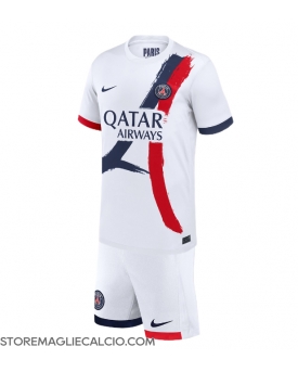 Paris Saint-Germain Maglia Gara Trasferta Repliche 2024-25 Bambino